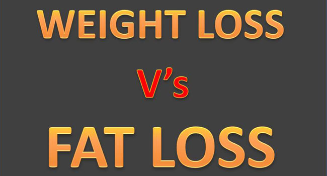 Weight Loss Vs Fat Loss - GOQii