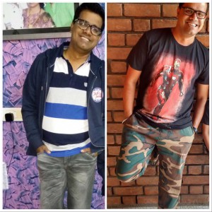 Santosh Krishnan Before (Left) After (Right)