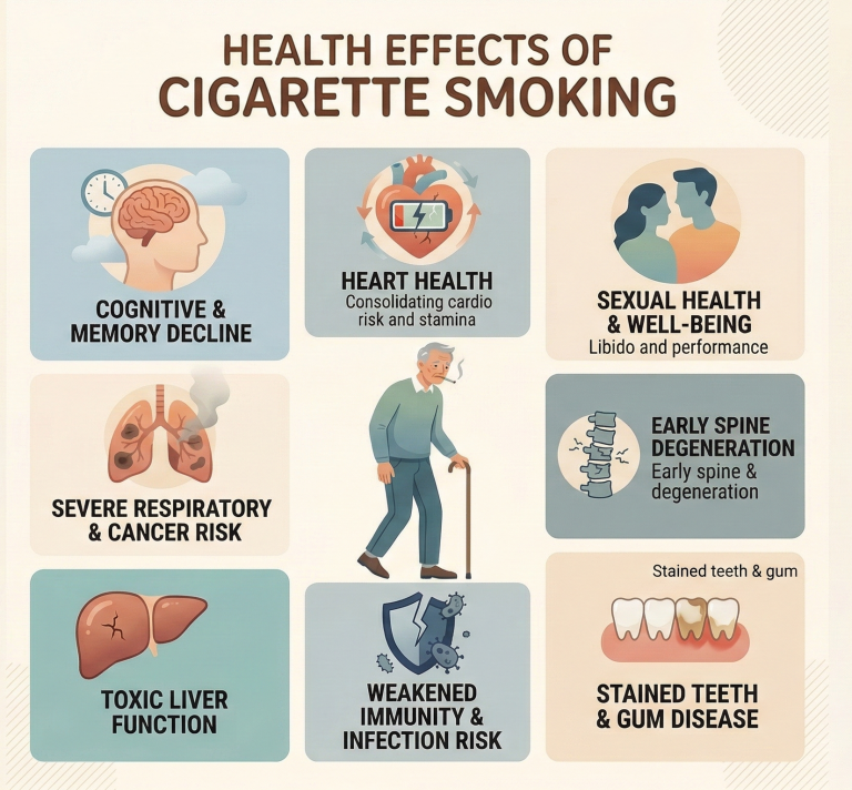 Smoke Intoxication Caution: Smoking is Injurious to health!! - GOQii