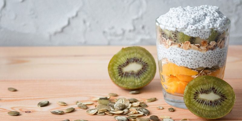 Healthy Eating: Fruit and Chia Salad With Nuts
