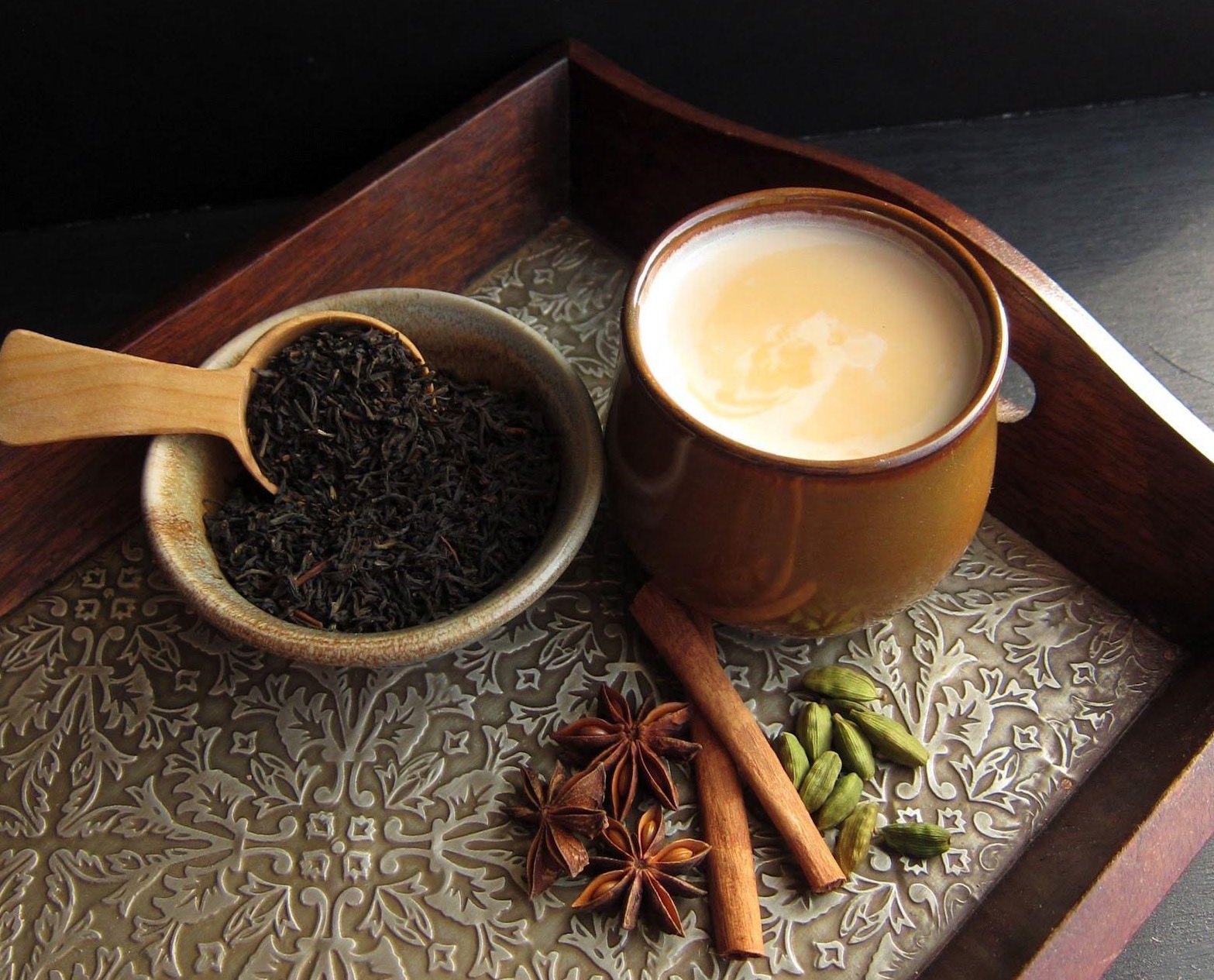 Masala Chai ingredients