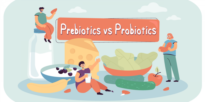 Prebiotics and Probiotics: What’s the Difference?