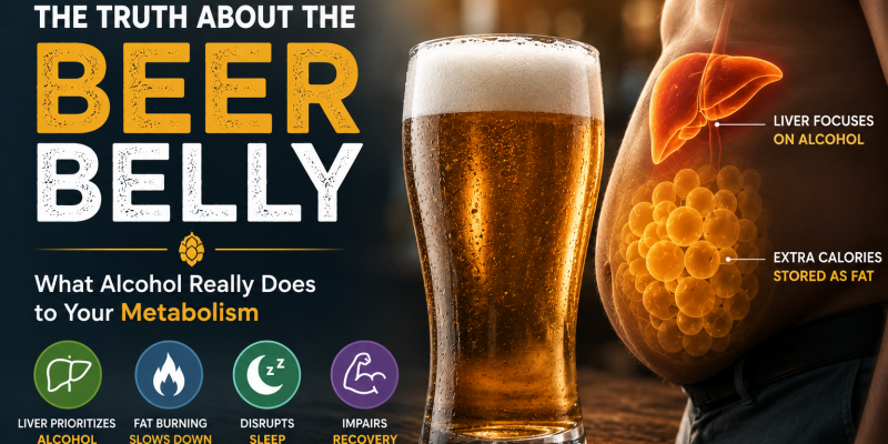 The Truth About the ‘Beer Belly’: What Alcohol Really Does to Your Metabolism