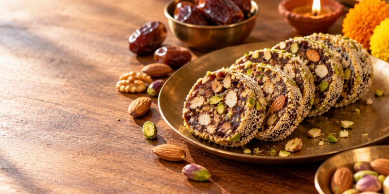 Healthy Diwali Recipe: Dates Roll with Seeds