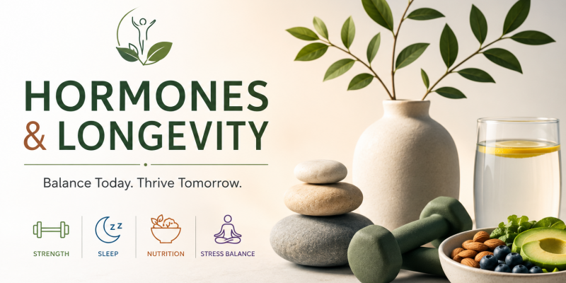 Hormones and Longevity: Why Midlife Health Depends on Hormonal Balance