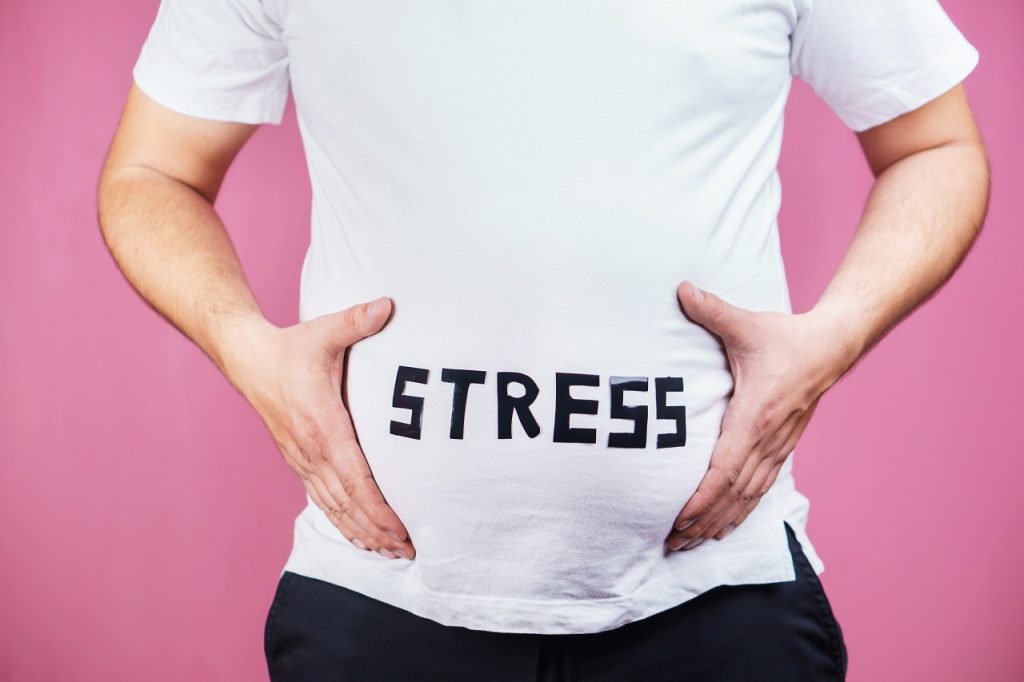stress affects your waistline