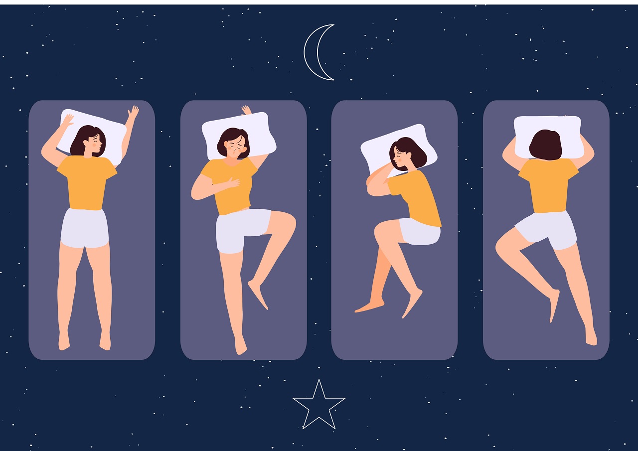 Which Is The Best Sleep Position? - GOQii