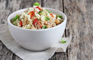 quinoa chickpea salad