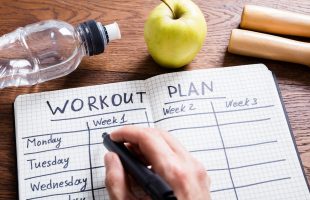weekly workout routine for beginners