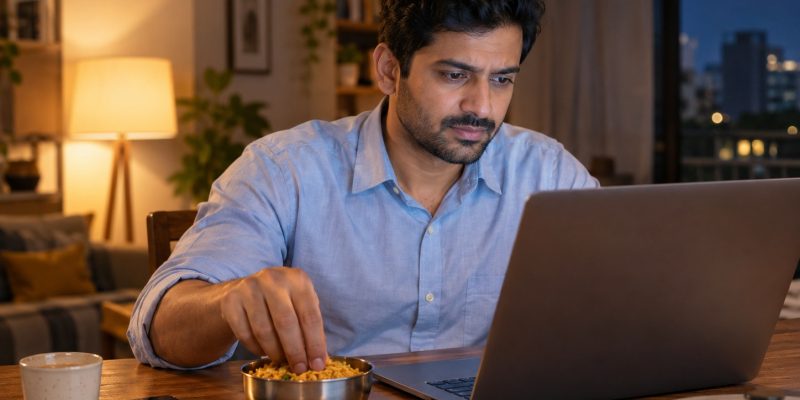 How Stress Triggers Unhealthy Eating Habits & How to Stop It