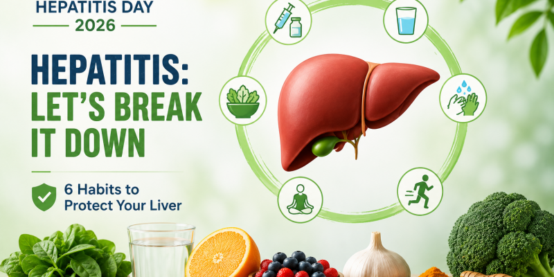 World Hepatitis Day 2026: “Let’s Break It Down” – 6 Habits to Protect Your Liver